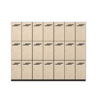 Melamine Three Door Lockers