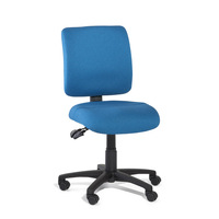 Gregory Boxta Medium Back Ergonomic Fabric Back Chair