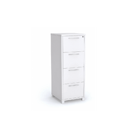 Axis White 4 Drawer Filing Cabinet